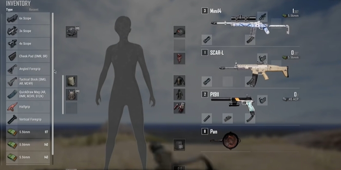 绝地求生怎么直接装配件