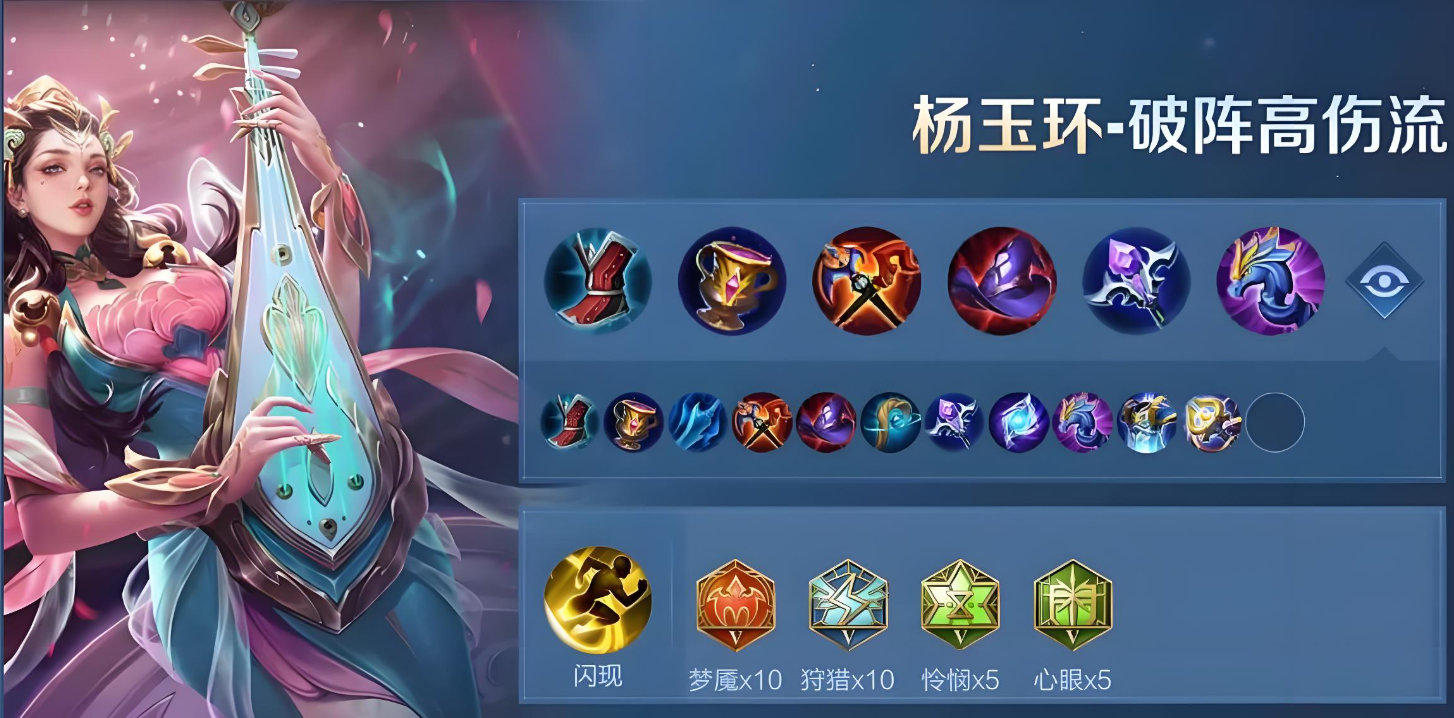 王者荣耀玉环的最强出装是什么