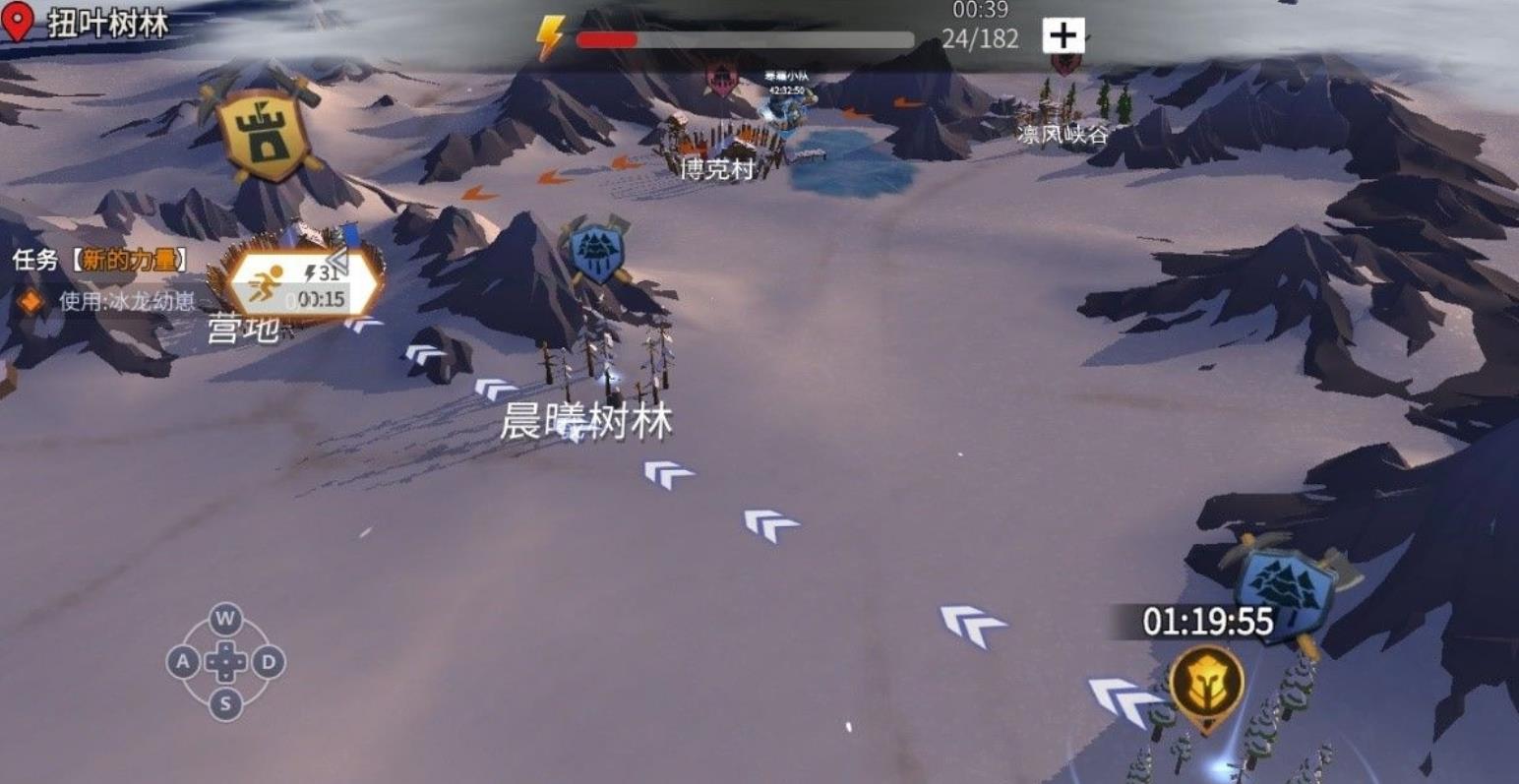 冰原守卫者扭叶树林怎么玩