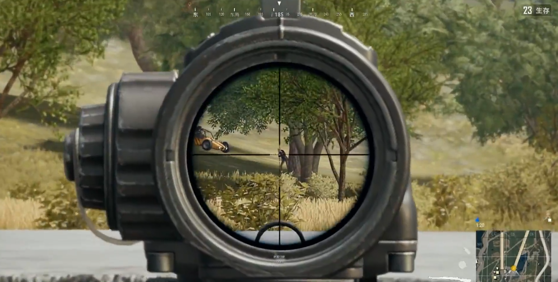 绝地求生狙击枪怎么打