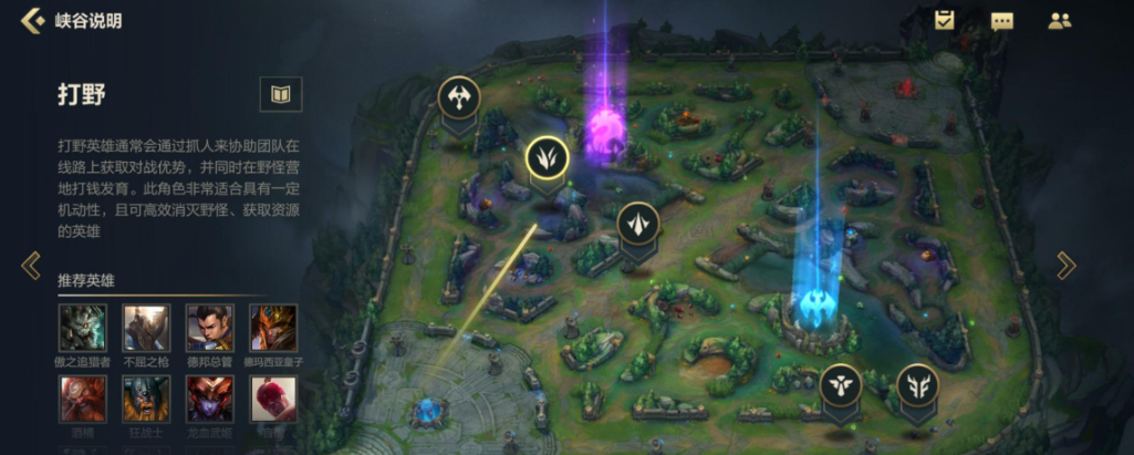 英雄联盟手游英雄打野有什么特点