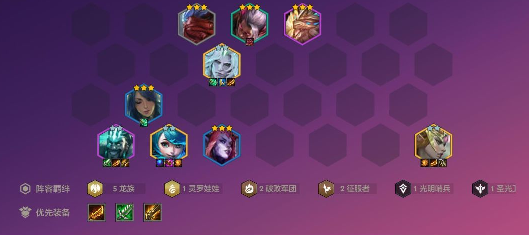 金铲铲之战龙族阵容怎么玩