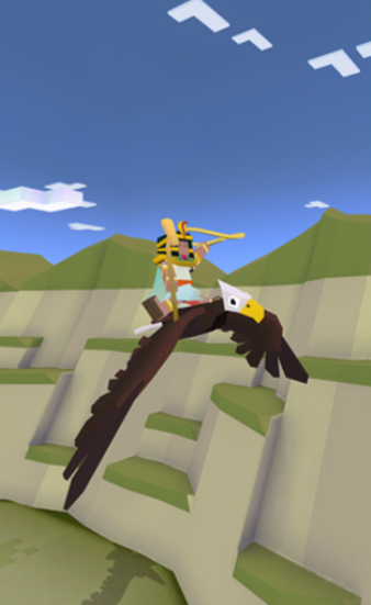 疯狂动物园老鹰怎么飞100米