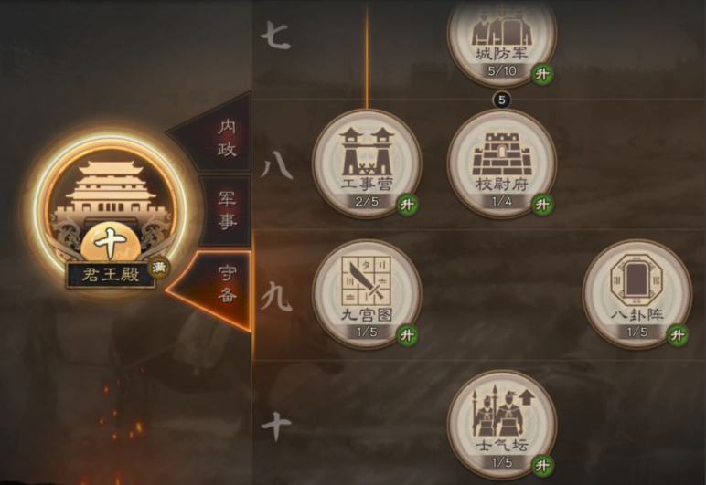 三国志战略版建筑如何扩大