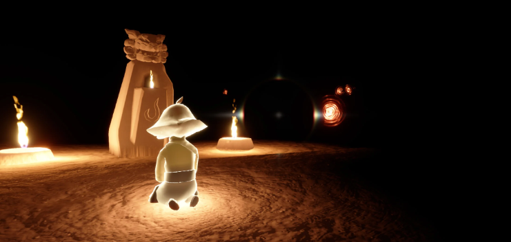 光遇火焰的试炼三团火怎么过