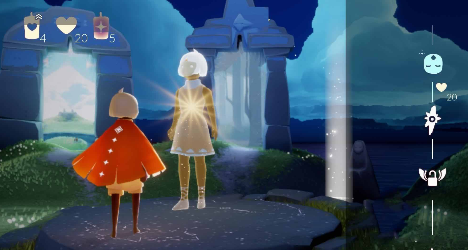 光遇矮人面具如何叠加