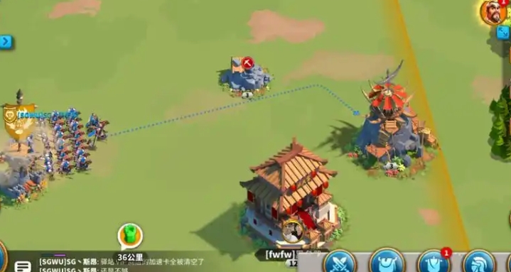 万国觉醒如何控制部队移动