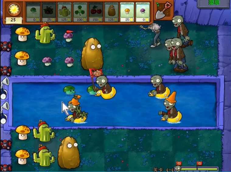 植物大战僵尸4-4关怎么过