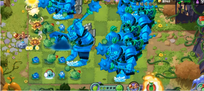 植物大战僵尸2怎么冻结僵尸