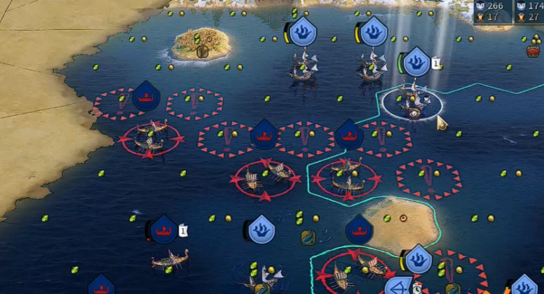 文明6海图征服怎么玩