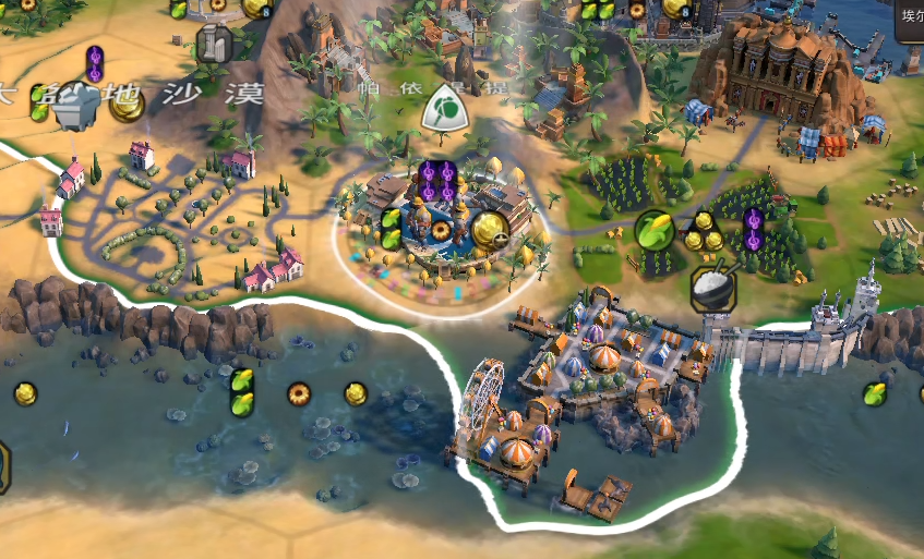 文明6怎么建造海滨度假区